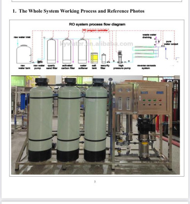 REVERSE OSMOSIS SYSTEM AND FILLING STATION