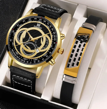 Fashion Quartz Watch With Bracelet (Men)