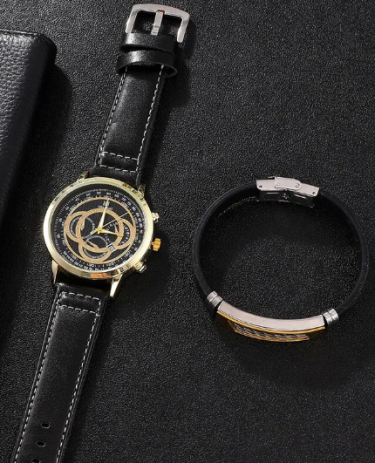 Fashion Quartz Watch With Bracelet (Men)