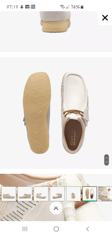 Original Clarks Wallabee 