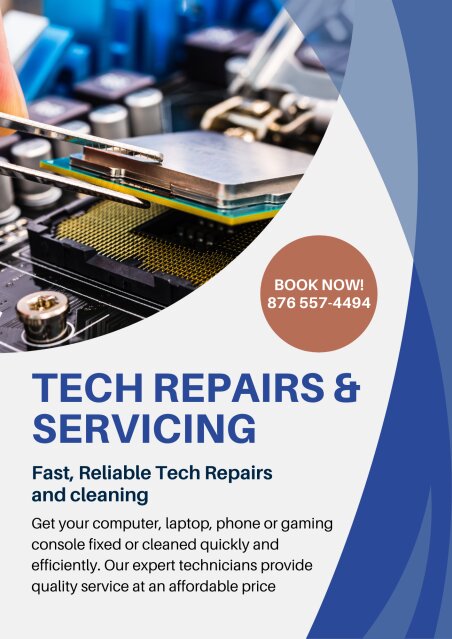 Computer Repairs & Servicing (cleaning)