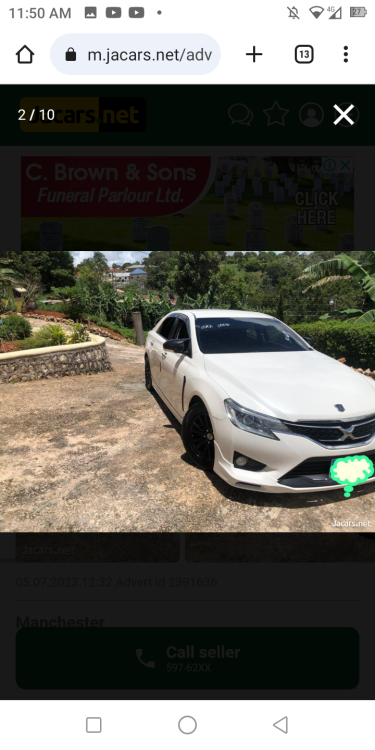 2015 Toyota Mark X