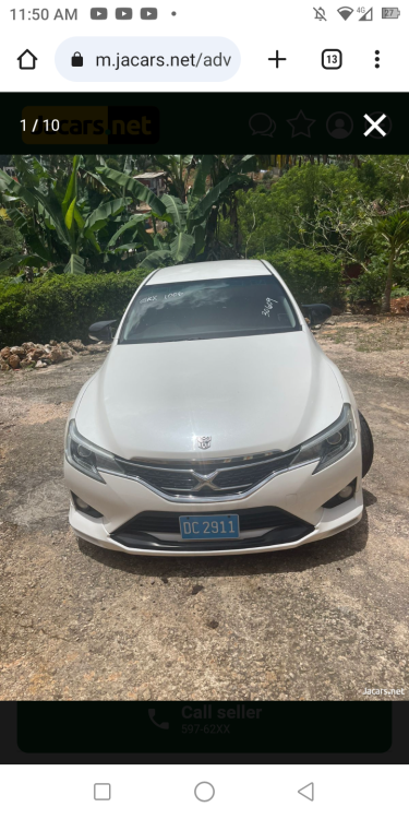 2015 Toyota Mark X