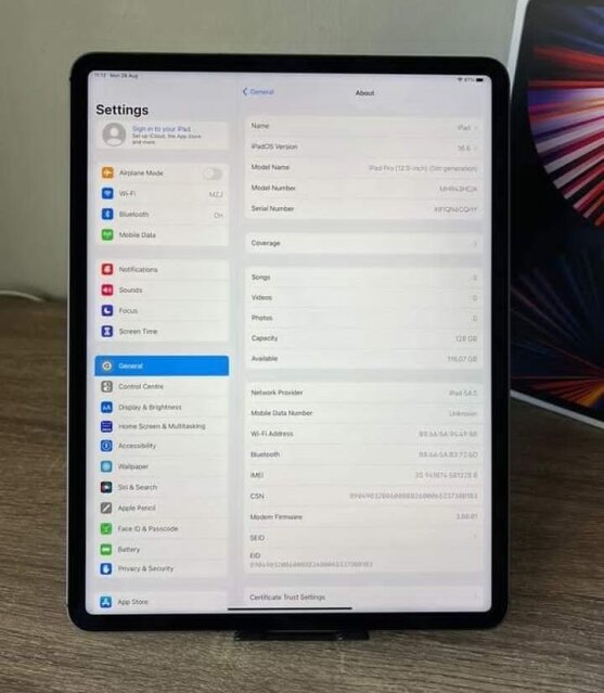 IPAD PRO 12.9 INCH 5TH GEN