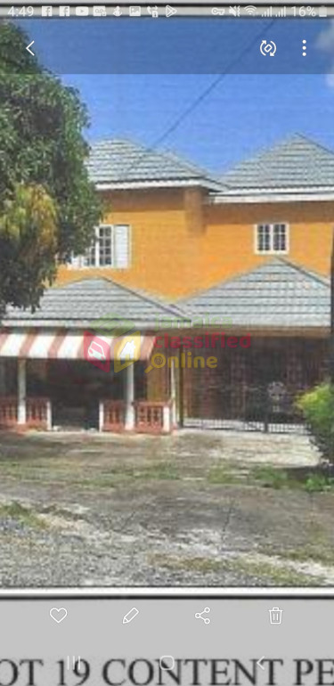 6 Bedroom House Houses Content Lime Hall St Anns Bay St Ann