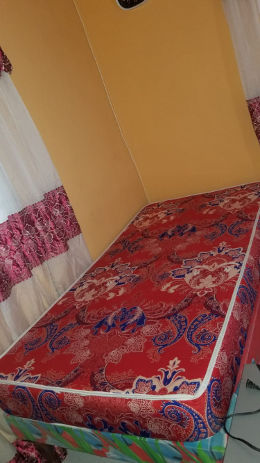 Used Single Bed ( Mattress And Base)