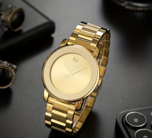 Good Quality Stainless Steel Band Watch.
