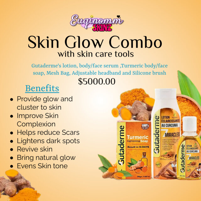 Gutaderme Skin Glow Bundle With SAT