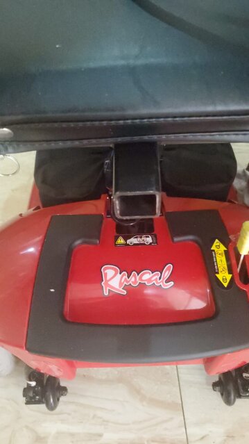 Rascal Scooter In Bright Red