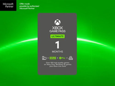 Xbox Pass Ultimate 1month Gift Card 