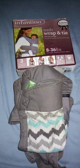 Wrap And Tie Sling For Baby