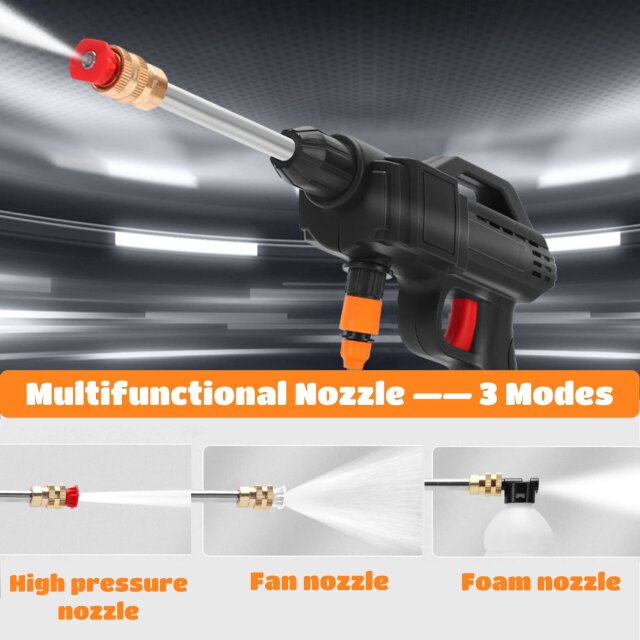 PORTABLE HIGH PRESSURE WASHER WITH METAL NOZZLE