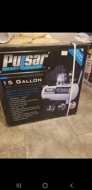 15 Gallon  Compressor For Sale