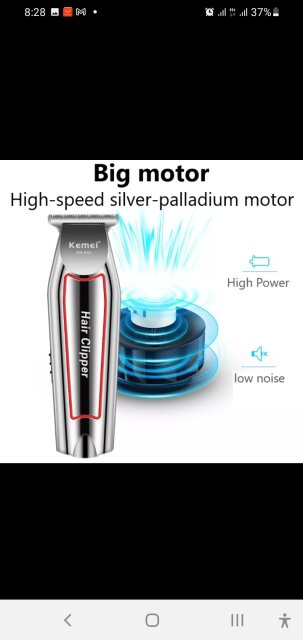 Kemei Hair Trimmer Electric Beard Trimmer