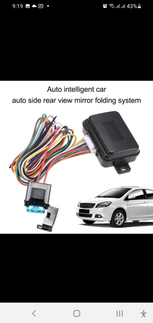 Auto Intelligent Car Auto Side Mirror