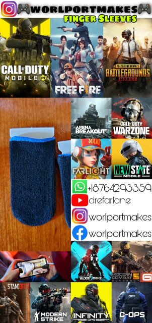 PUBG Mobile Etc Finger Sleeves 4 All Mobile Gaming