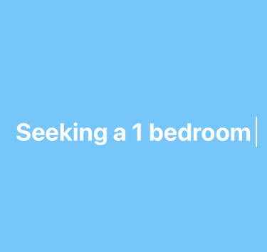 Seeking A One Bed Room In Kingston