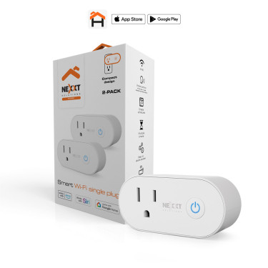 Smart Wi-Fi Single Plug - Two Pack