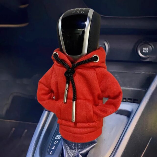 Hoodie Car Gear Shift Cover