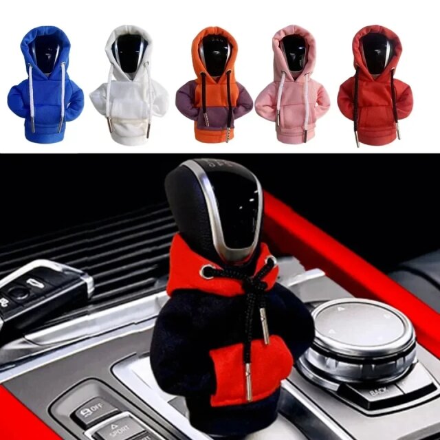 Hoodie Car Gear Shift Cover