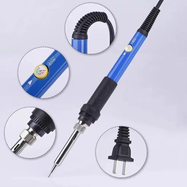 Electric Soldering Iron 220V/110V/60W  (Temp)