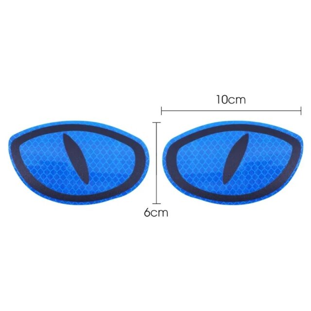 Cat Eyes Reflective Warning Decals