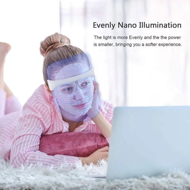 7 Colors LED Light Beauty Face Mask
