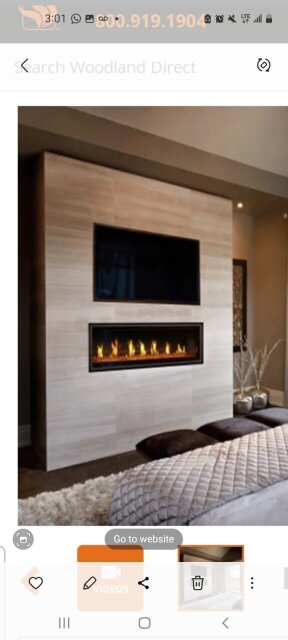 Custom Build  Fireplace And Tv Entertainment