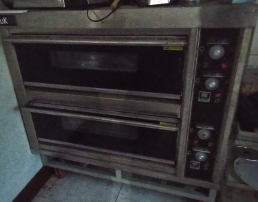2 Tair Commercail Oven Electric