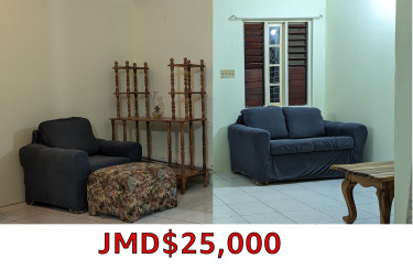 2  Seater Sofa And Single Seat, TV , Mattress