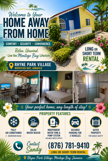 2 Bedroom House At Rhyne Park Village, MoBay Houses Rhyne Park Village