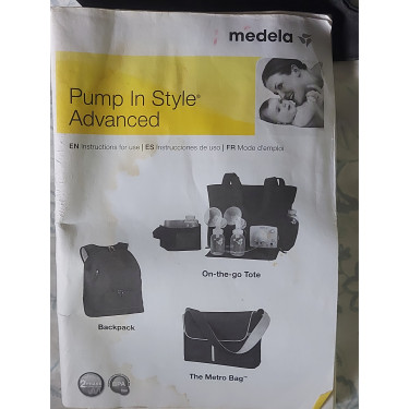 Dual Breast Pump With Travel Bag And Accessories 