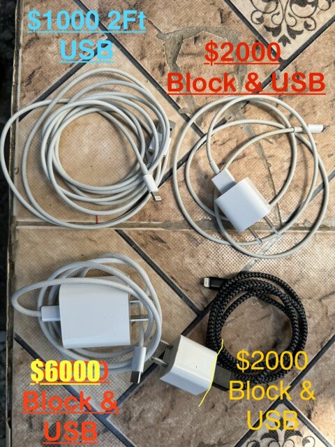 IPhone Chargers 7000 Get U EVERYTHING