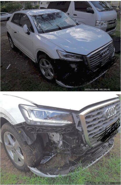 Crash 2018 Audi Q2