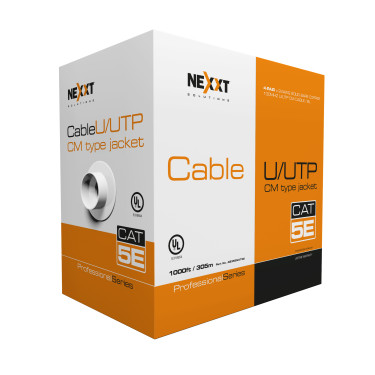 Cat5e UTP Cable 4P 25AWG  305m/1000ft Roll