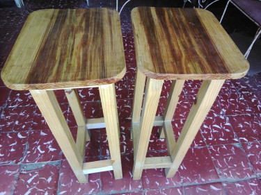 Two Used Bar Stools For Sale