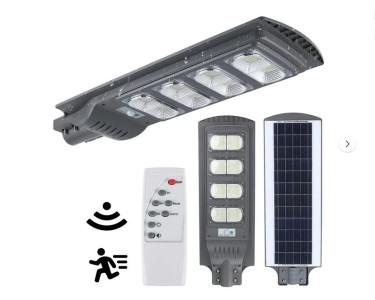 Solar Street Light, 576 LEDs Solar Powered Outdoor