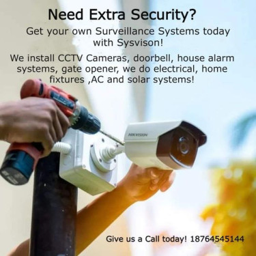 We Sell And Install Dual 2 Way Cameras And Solar I
