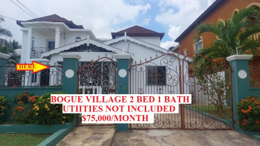 BOGUE VILLAGE 2 BEDROOM 1 BATH UNFURNISHED $75,000