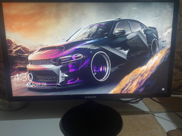 Computer Desktop With External Hard Drive, Gaming 