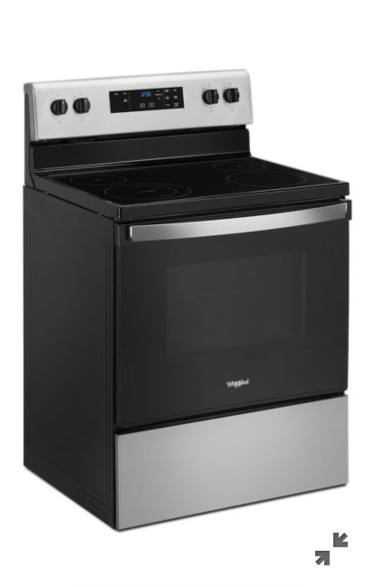 Whirlpool Wfe320m0js 30 IN Electric Stove