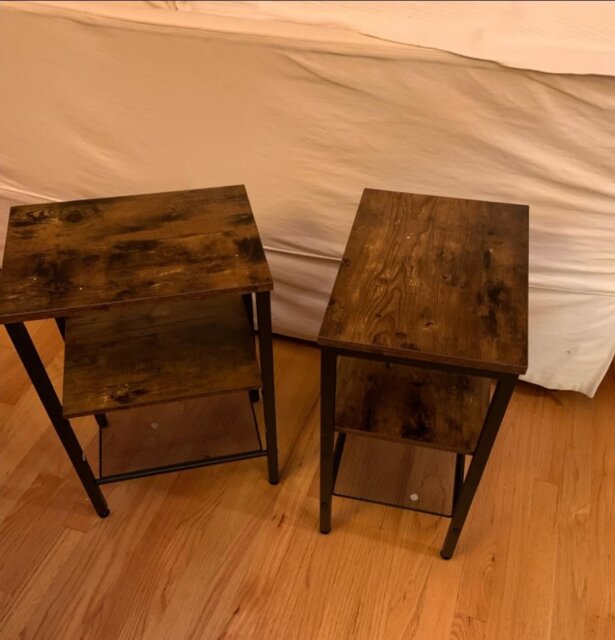3 Tier End Table/Bedside Table