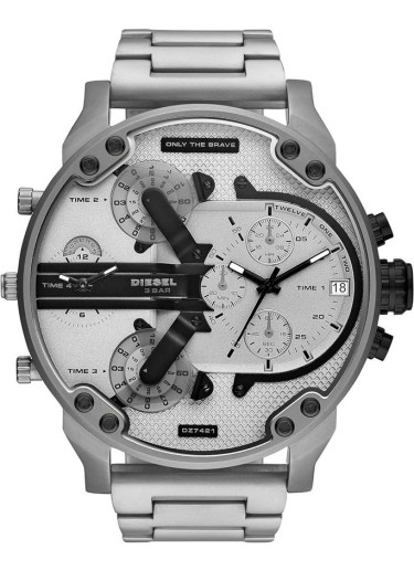 DIESEL Men's Watch 57mm - Silver