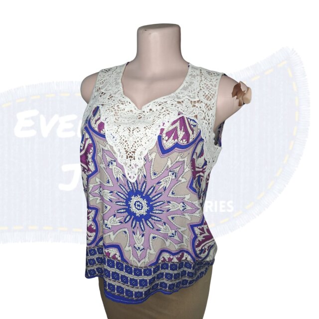 Sleeveless Dream Catcher Blouse