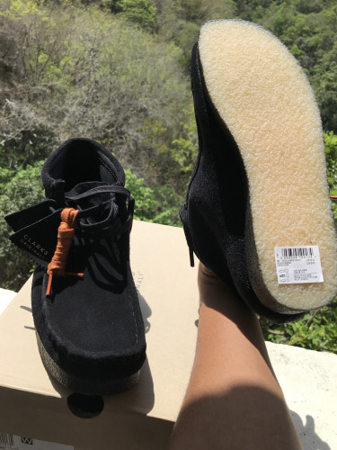 Original Black Suede Wallabees