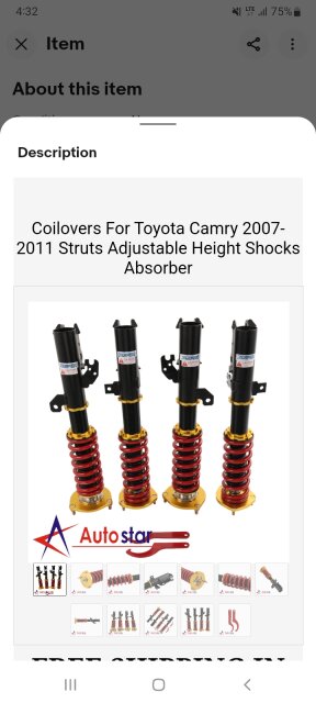 Coilovers