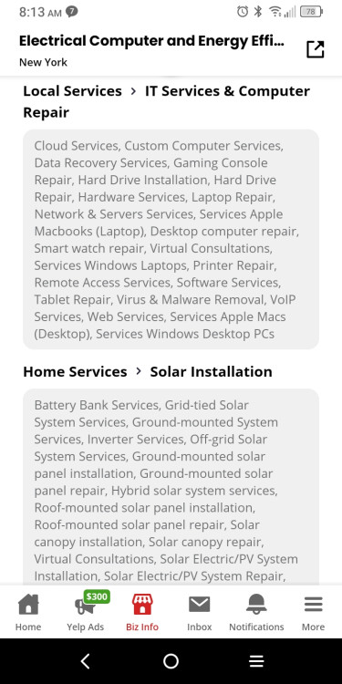 Electrical Computer And Solar Services 9297398047