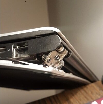 Broken Or Damaged Laptop Hinge