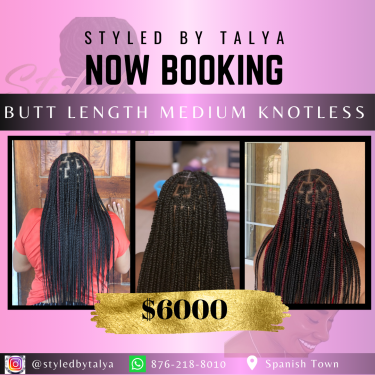 KNOTLESS BRAIDS SUMMER SPECIAL!!!