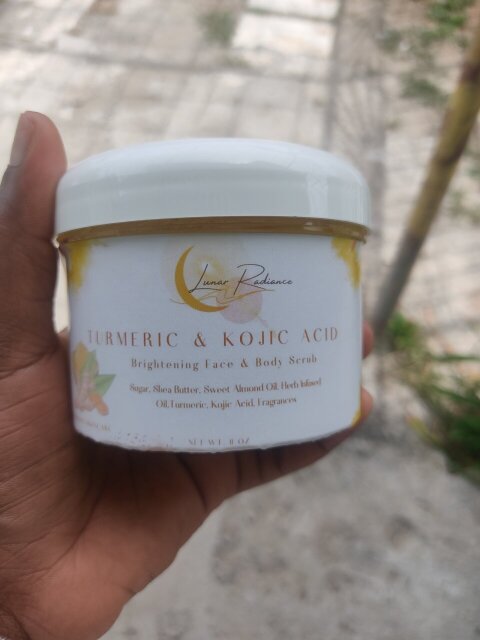 Turmeric X Kojic Sugar Scrub